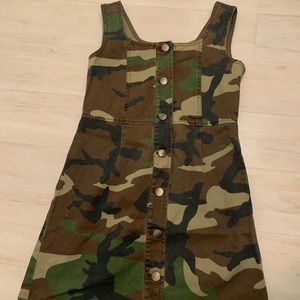 Girls Jean camp dress